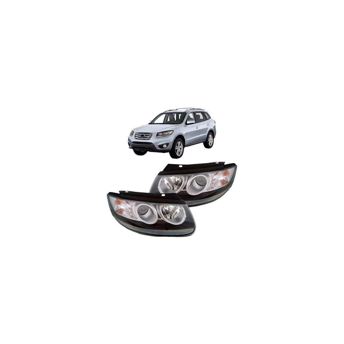 FAROL DIREITO SANTA FE 2010 A 2013 (RF17378)