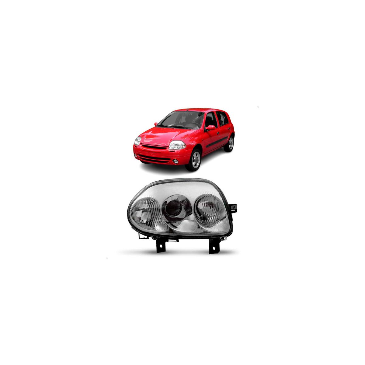 FAROL ESQUERDO CLIO 1999 A 2002 (RF17625)