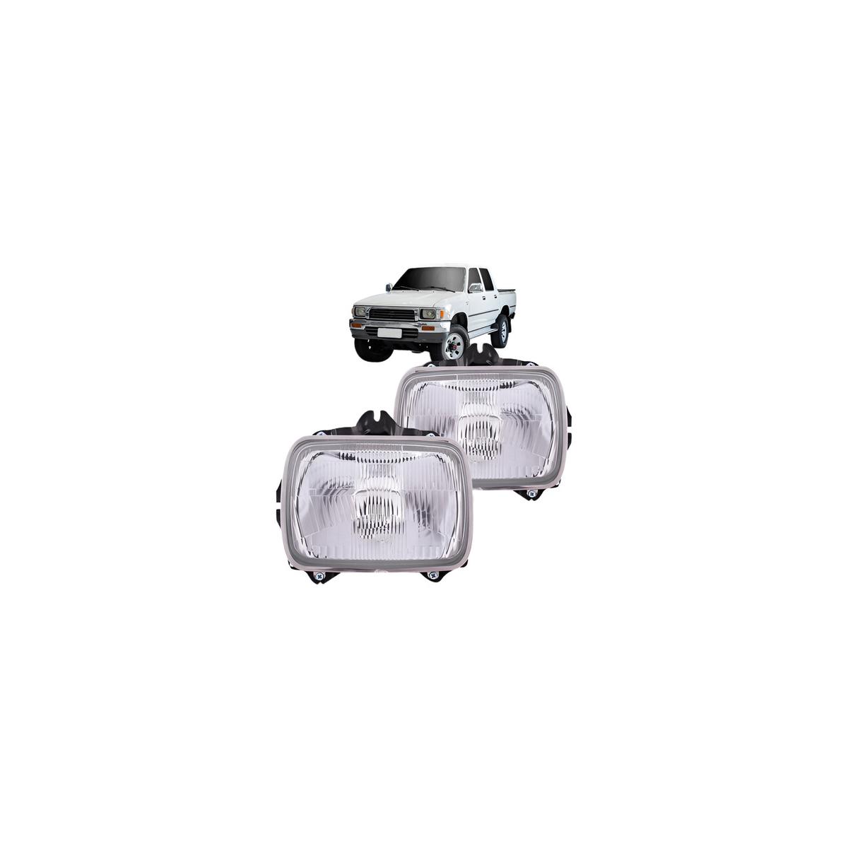 FAROL ESQUERDO HILUX 4X4 1992 A 2001 (RF17737)
