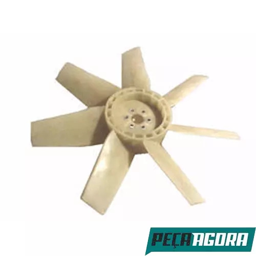 HELICE 7 PAS PLASTICO FURO 34MM MERCEDES BENZ MB OM366 (3762000224AA)