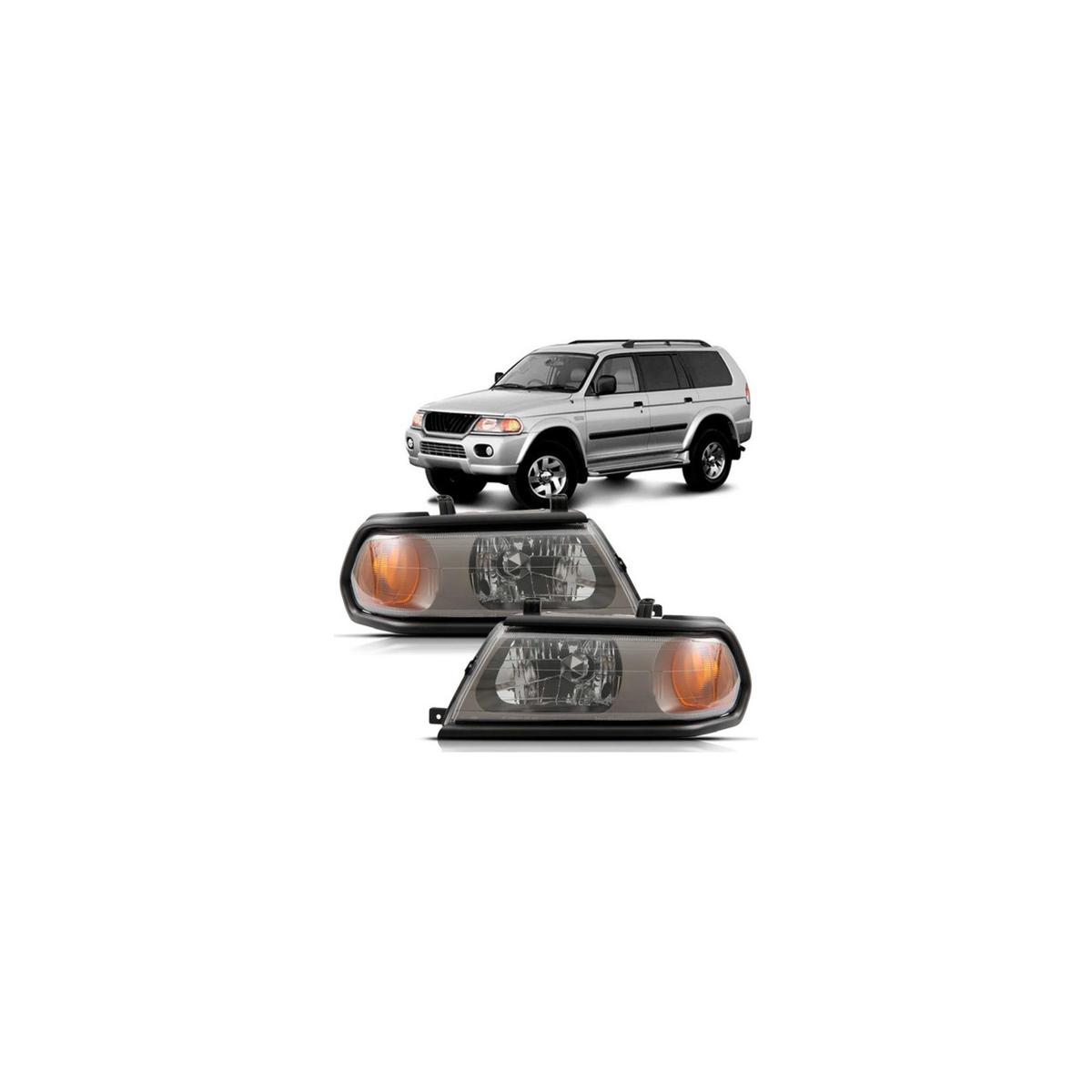 FAROL ESQUERDO PAJERO SPORT 2000 A 2004 (RF18547)