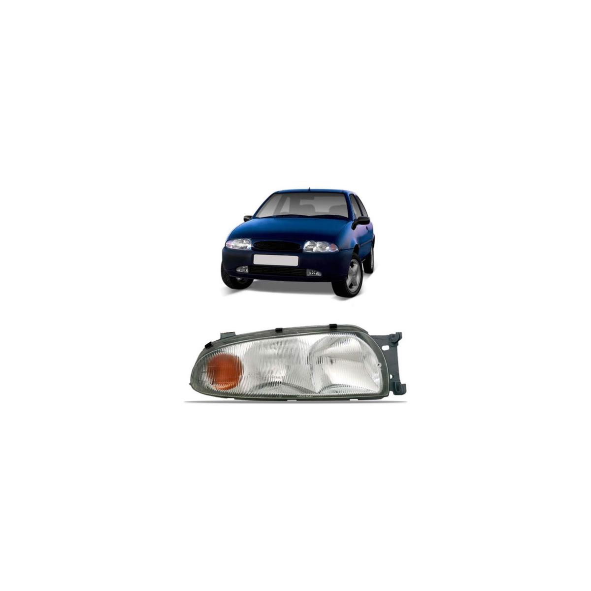 FAROL ESQUERDO FIESTA 1996 A 1999 (RF19357)