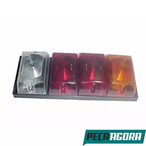 LANTERNA TRASEIRA CONJUNTO COM 4 LENTES CARRETA (45254)