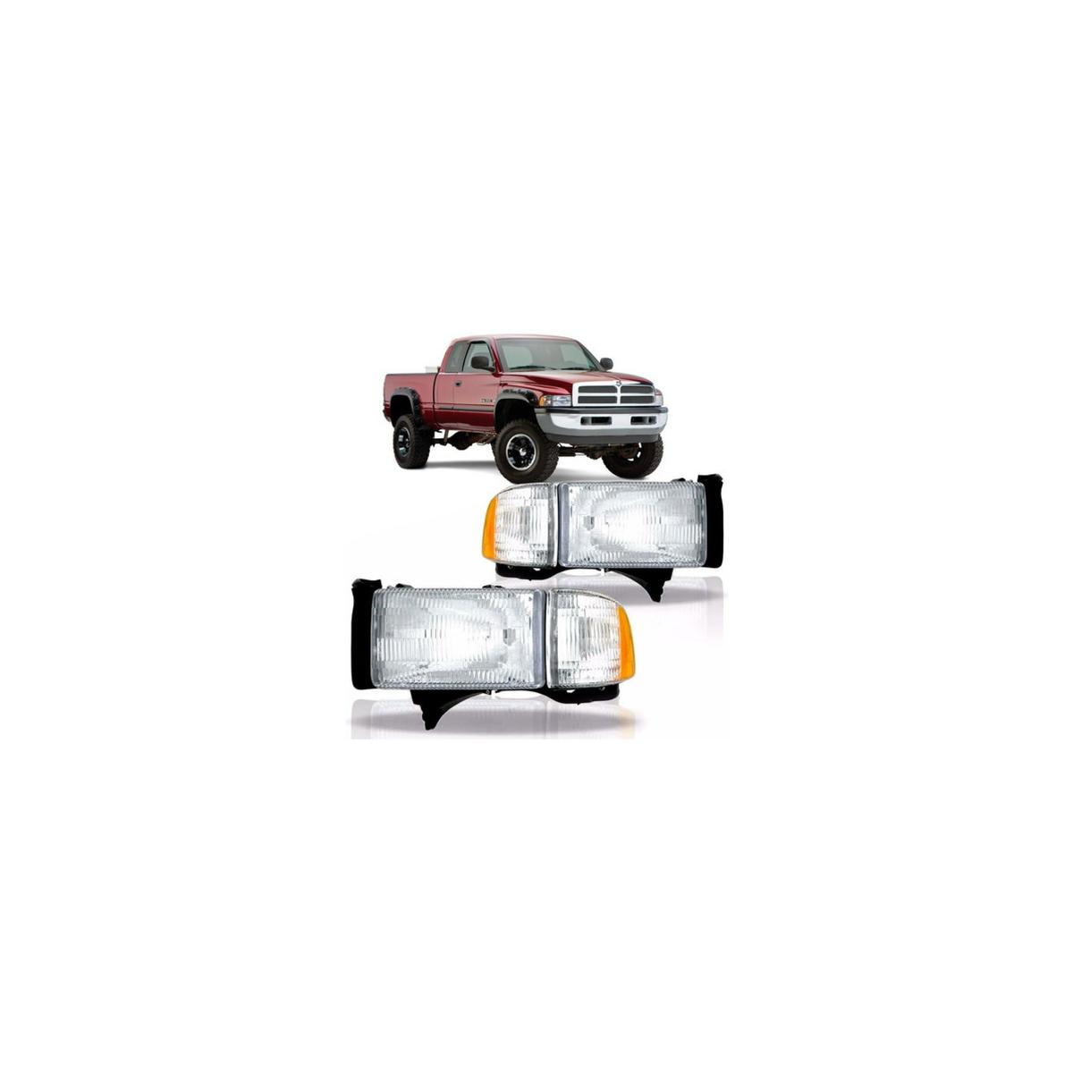 FAROL ESQUERDO RAM 1994 A 2001 (RF19691)