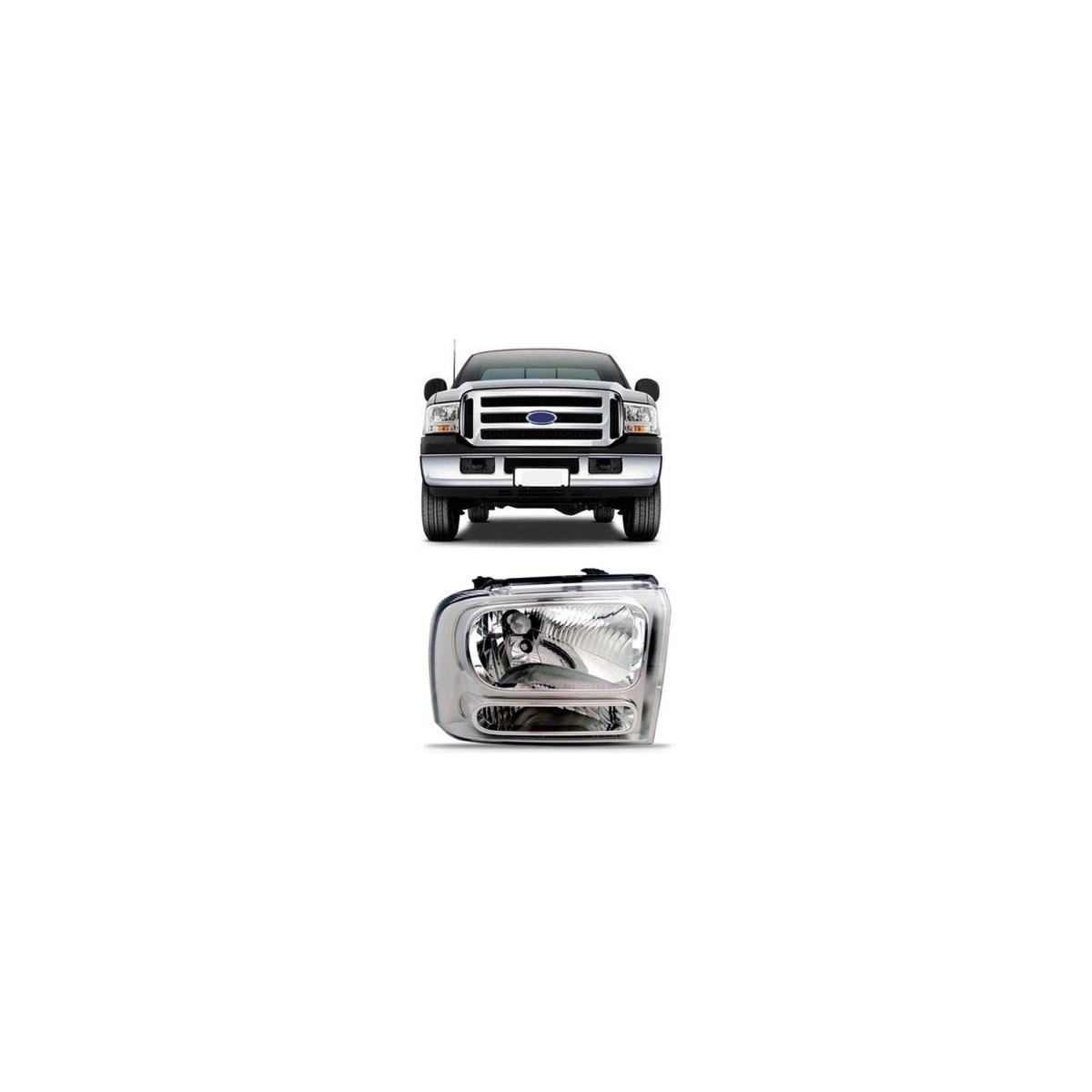 FAROL ESQUERDO F250 2006 A 2012 (RF19947)