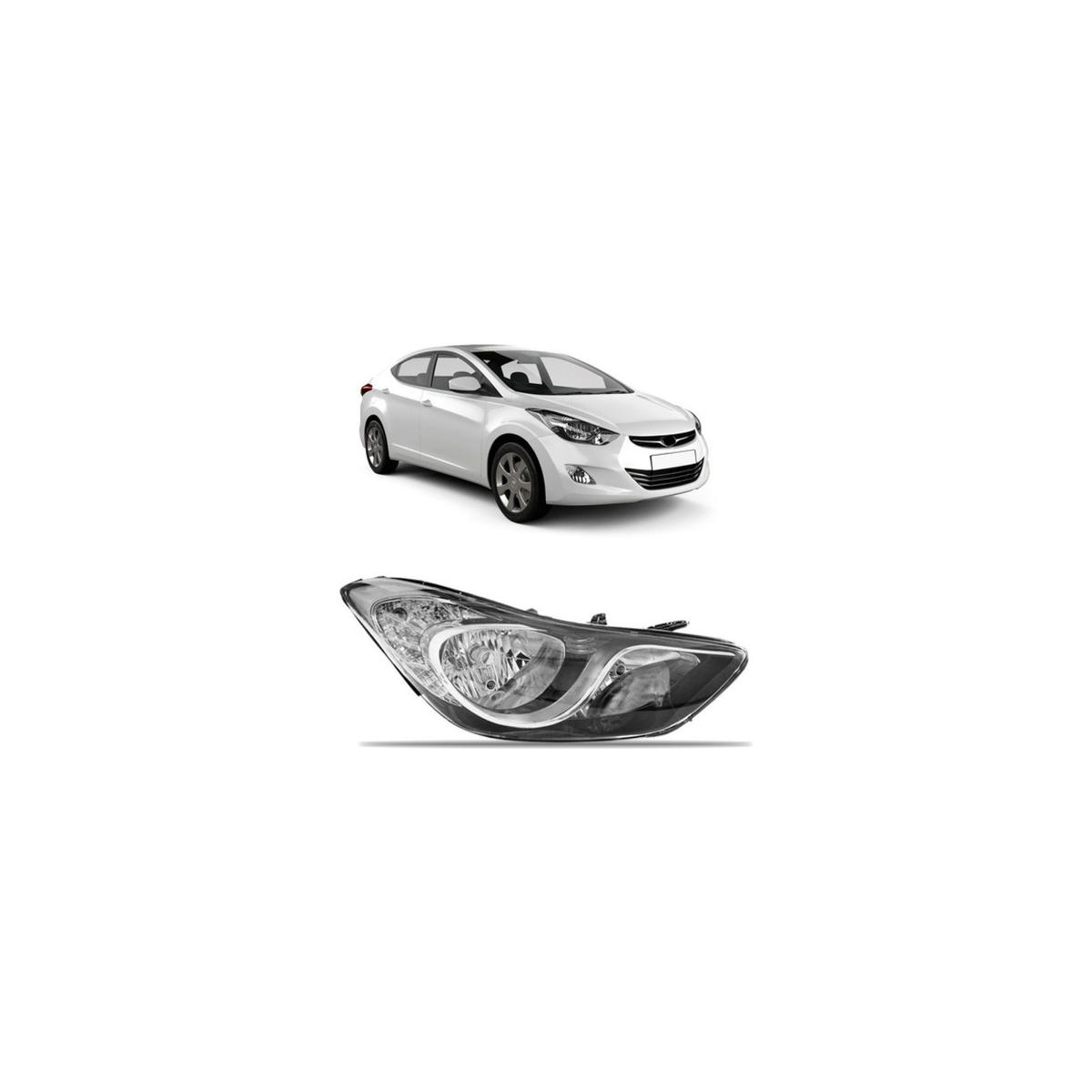 FAROL DIREITO ELANTRA 2011 A 2013 (RF20142)