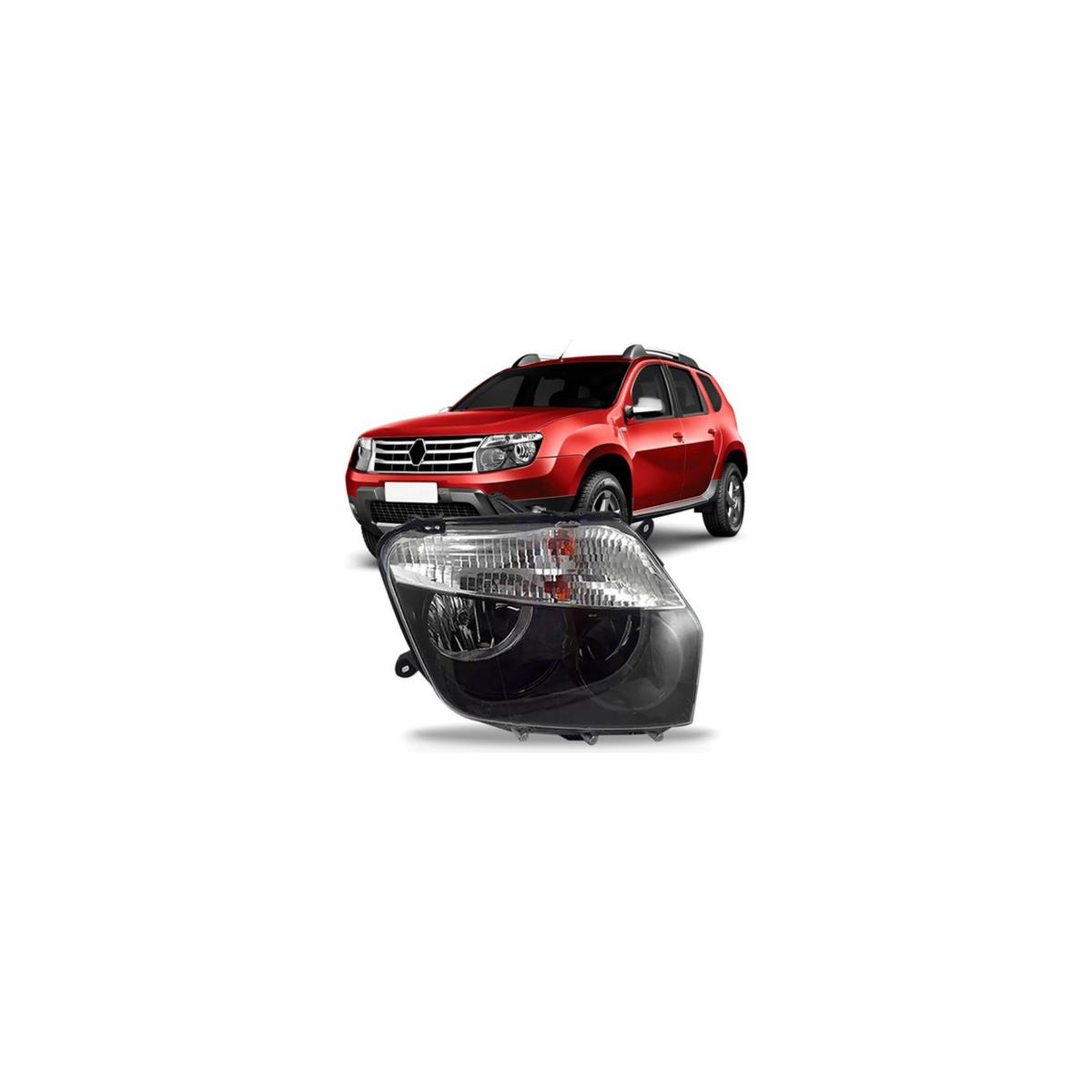 FAROL ESQUERDO DUSTER 2010 A 2015 (RF20403)