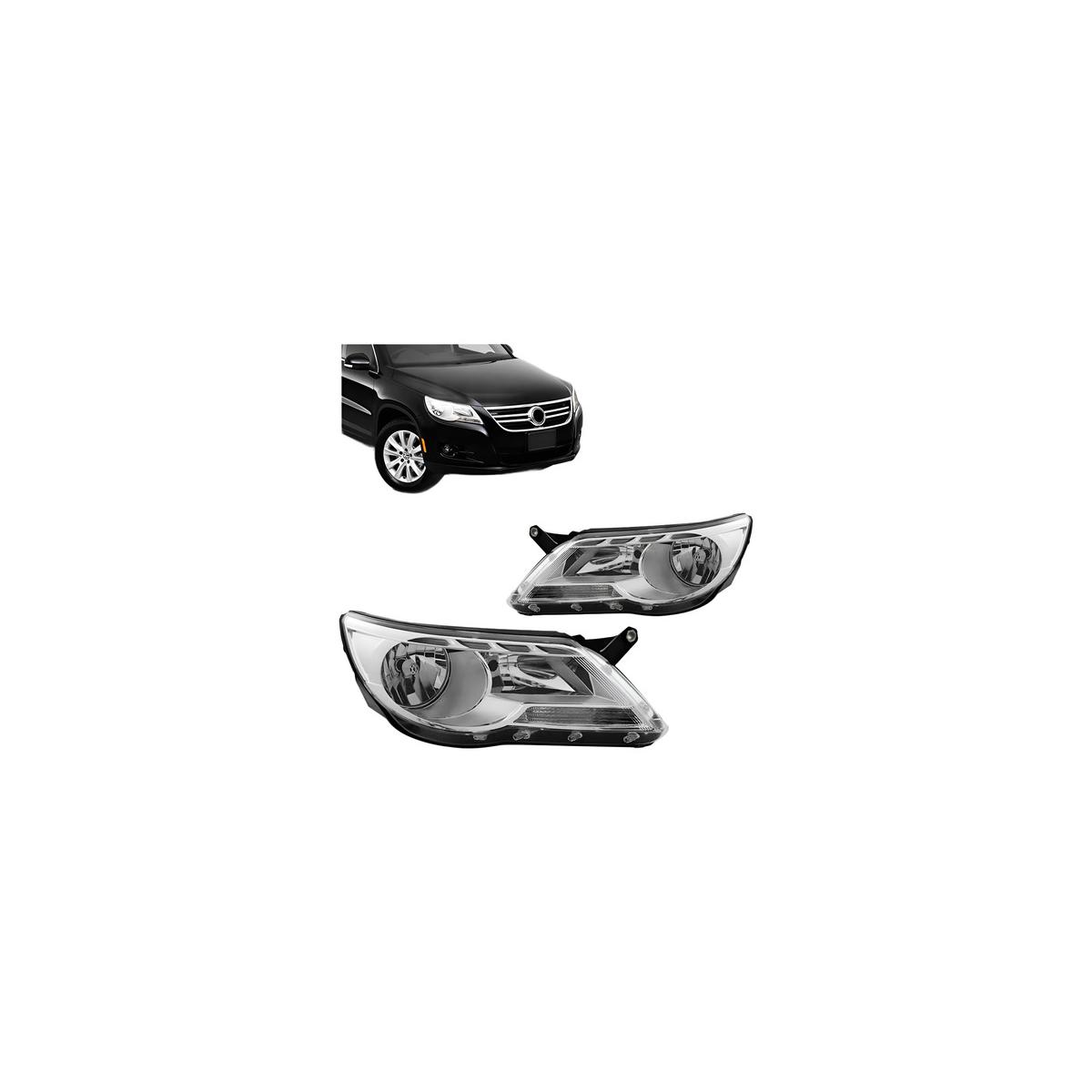 FAROL DIREITO TIGUAN 2009 A 2011 (RF20488)