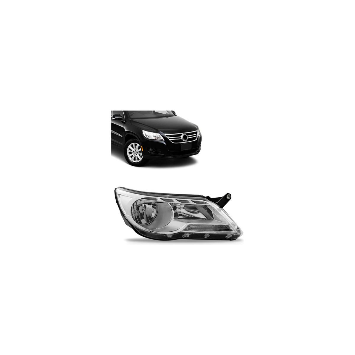 FAROL ESQUERDO TIGUAN 2009 A 2011 (RF20489)