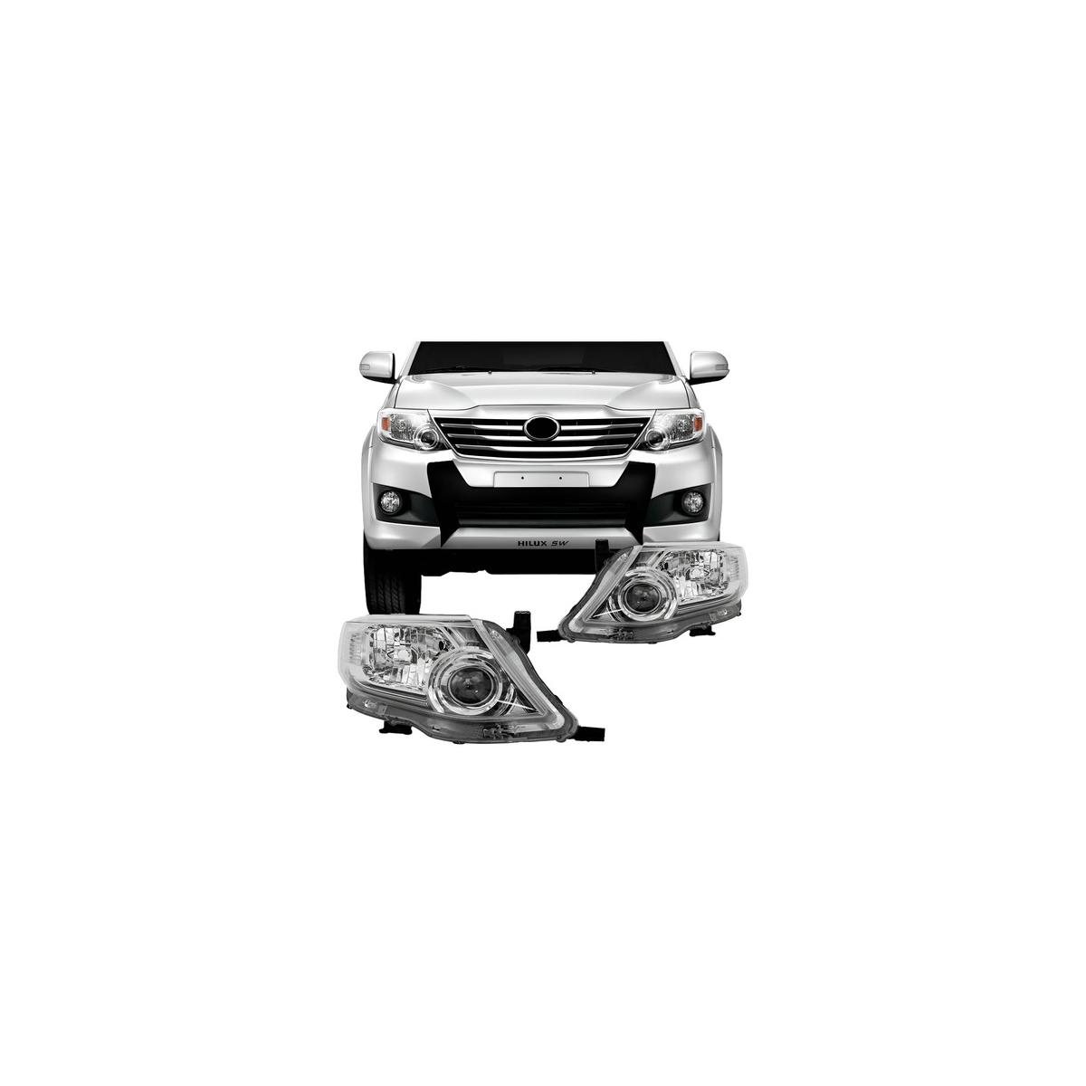 FAROL ESQUERDO HILUX SW4 2012 A 2015 (RF20675)