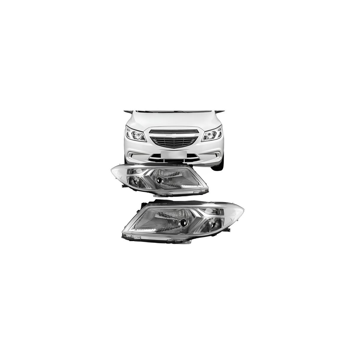 FAROL ESQUERDO ONIX 2012 A 2016 (RF20825)