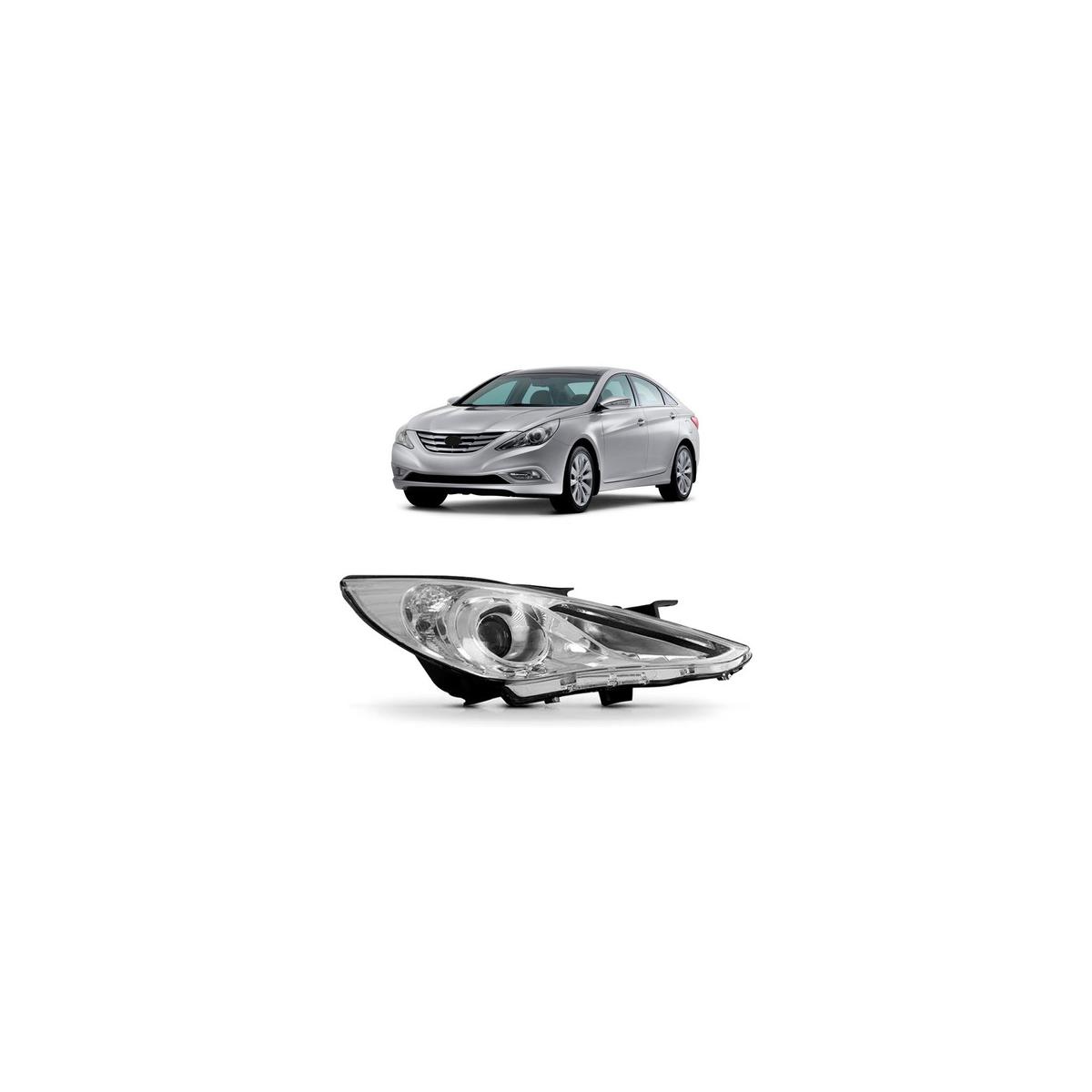 FAROL ESQUERDO SONATA 2011 A 2014 (RF20847)