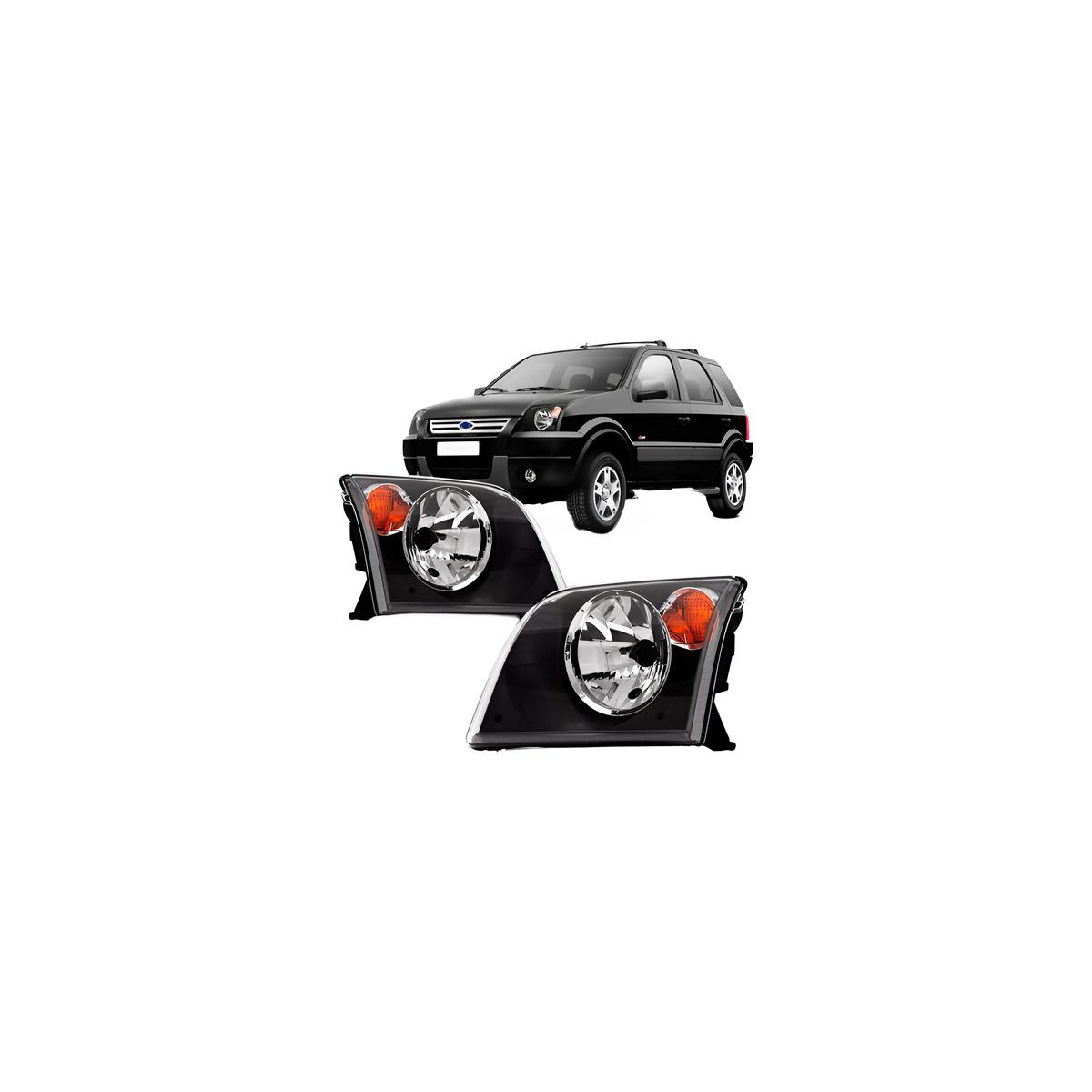 FAROL ESQUERDO ECOSPORT 2003 A 2007 (RF21801)