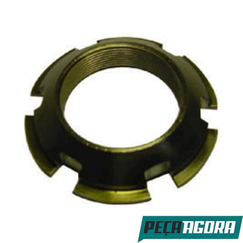 PORCA EIXO COMPEMSADOR  BLOQUEIO ACO MB MERCEDES BENZ L2318 (3553530026)