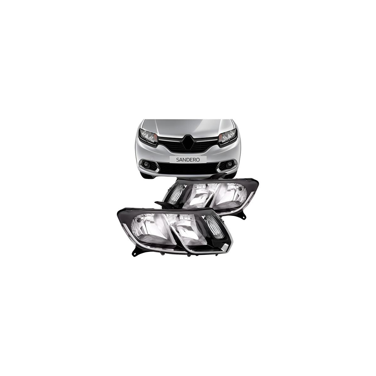 FAROL ESQUERDO SANDERO 2014 A 2019 (RF23373)