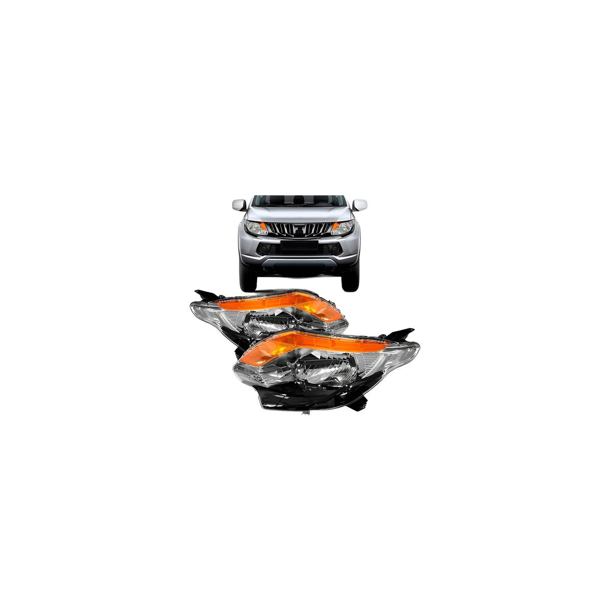 FAROL ESQUERDO L200 TRITON 2017 A 2023 (RF25053)