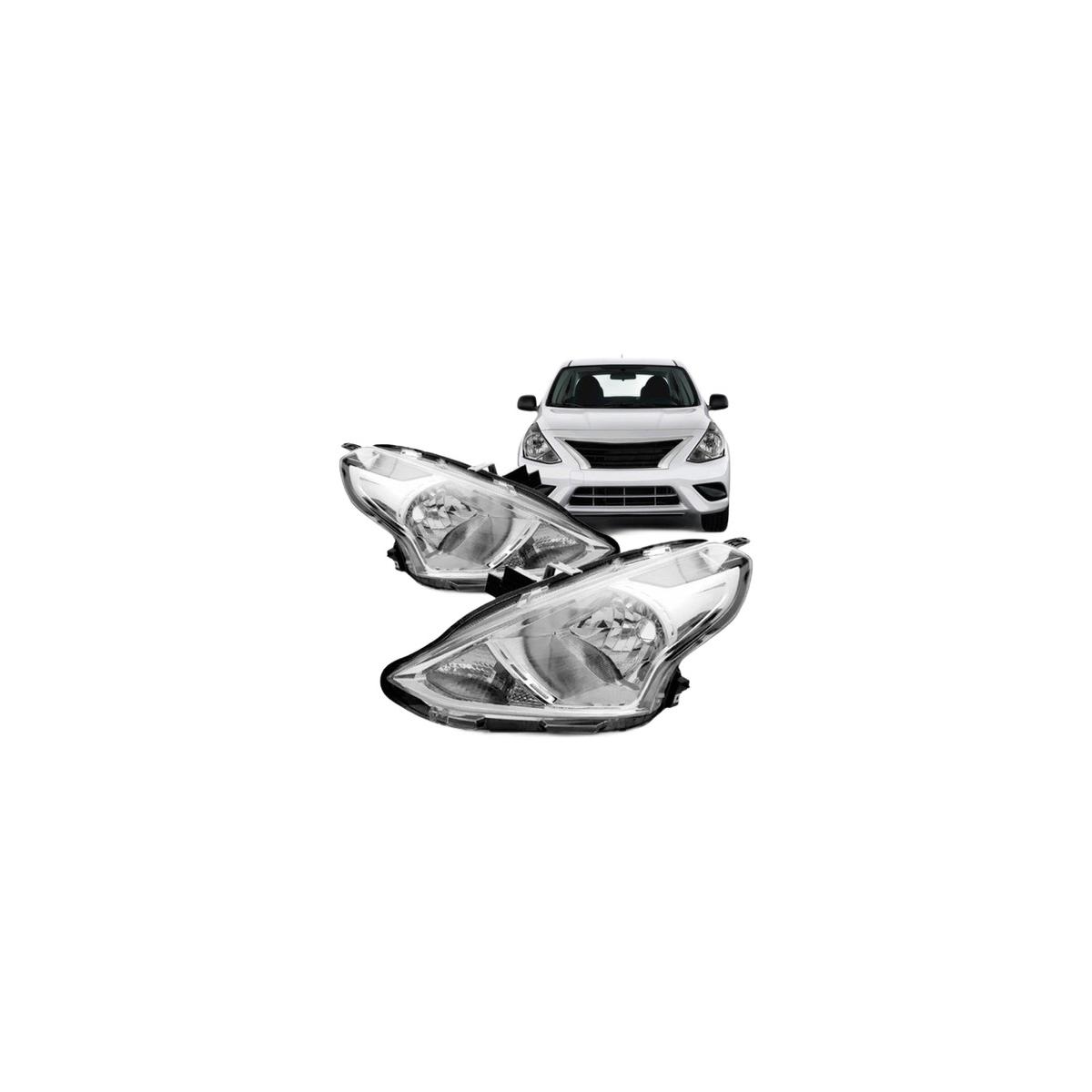 FAROL ESQUERDO VERSA 2015 A 2019 (RF25155)