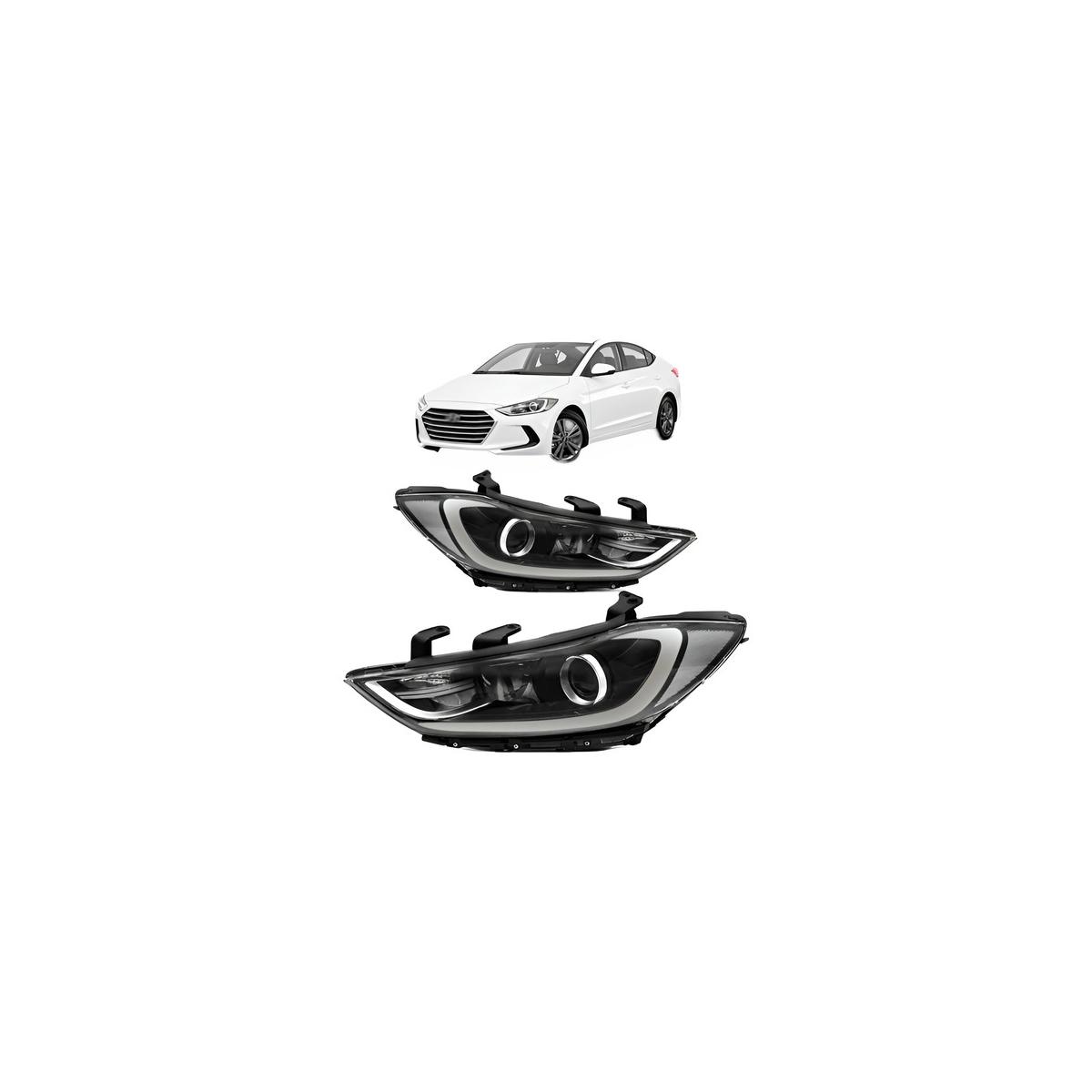 FAROL ESQUERDO ELANTRA 2017.2018 (RF25827)