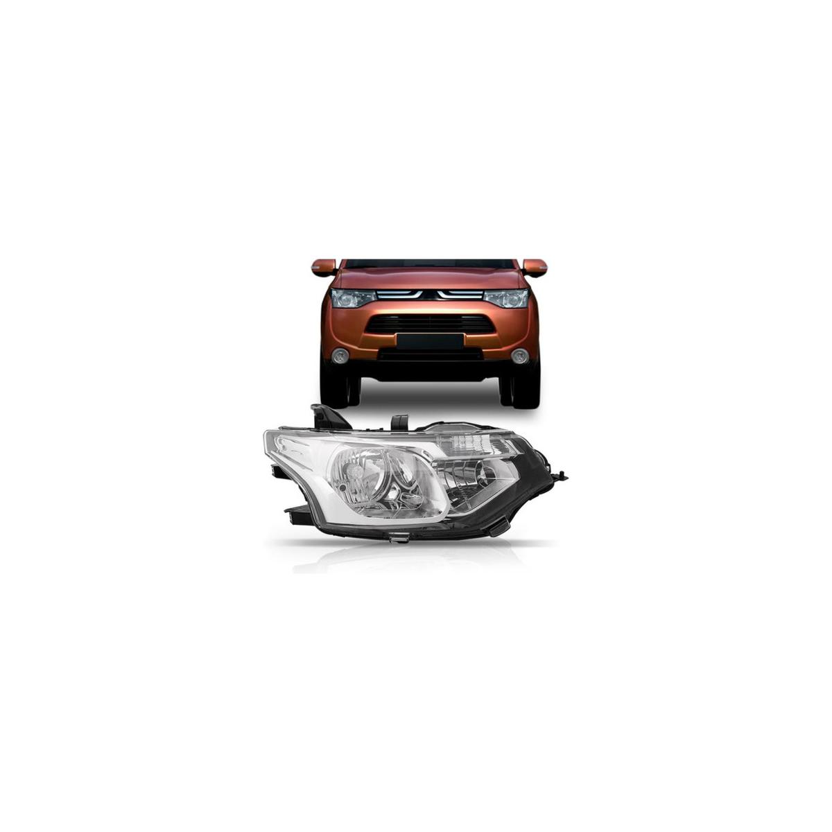 FAROL ESQUERDO OUTLANDER 2014.2015 (RF26495)