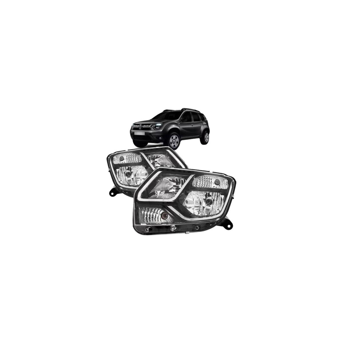 FAROL ESQUERDO DUSTER 2016 A 2020 (RF27237)