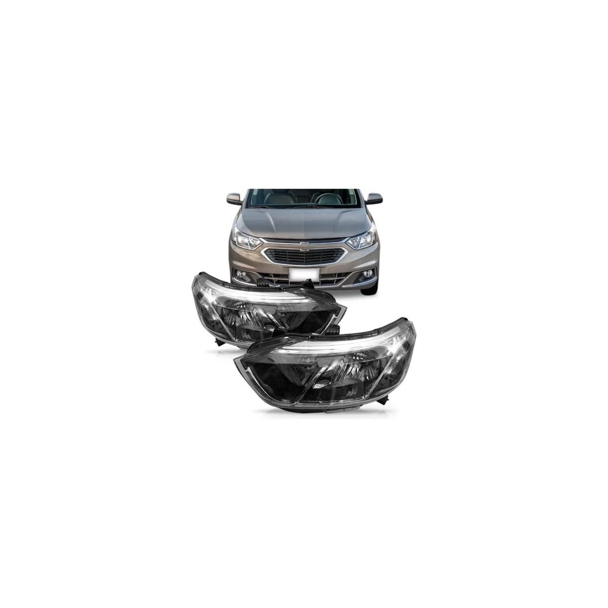 FAROL ESQUERDO COBALT 2017 A 2020 (RF27591)