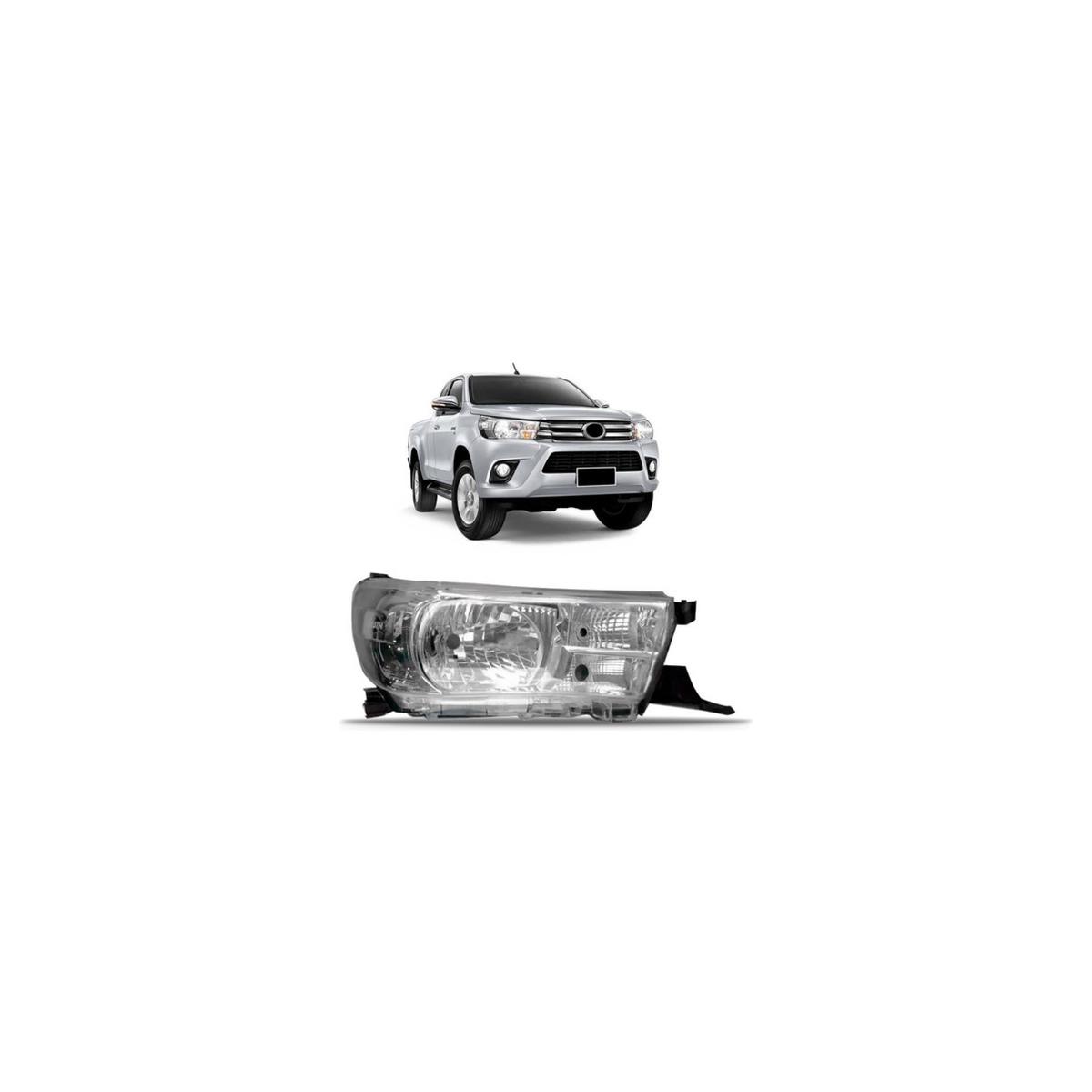 FAROL ESQUERDO HILUX 2016 A 2020 (RF27993)