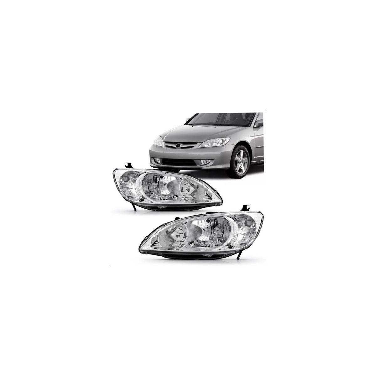 FAROL ESQUERDO CIVIC 2004 A 2006 (RF28037)
