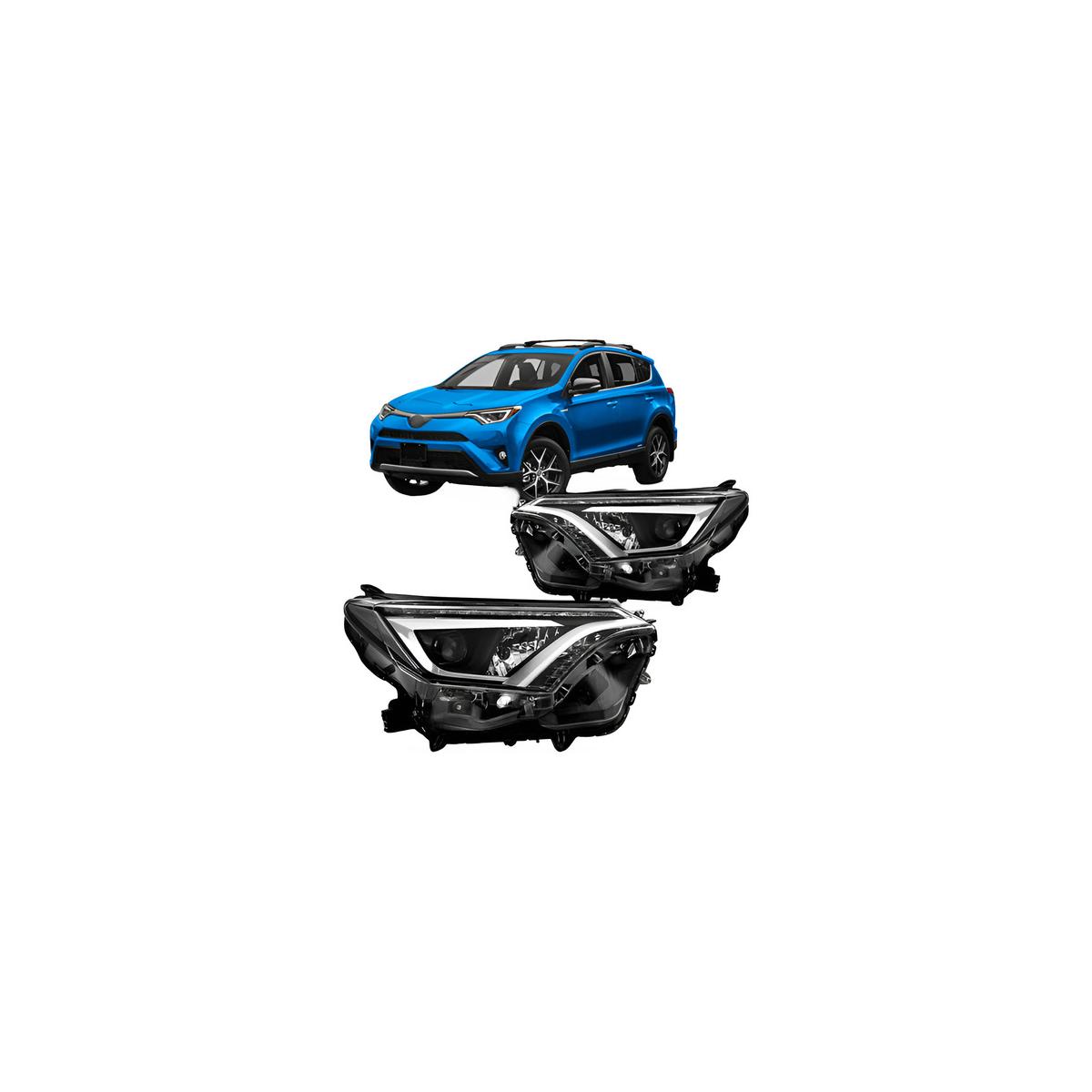 FAROL ESQUERDO RAV4 2016 A 2018 (RF28099)