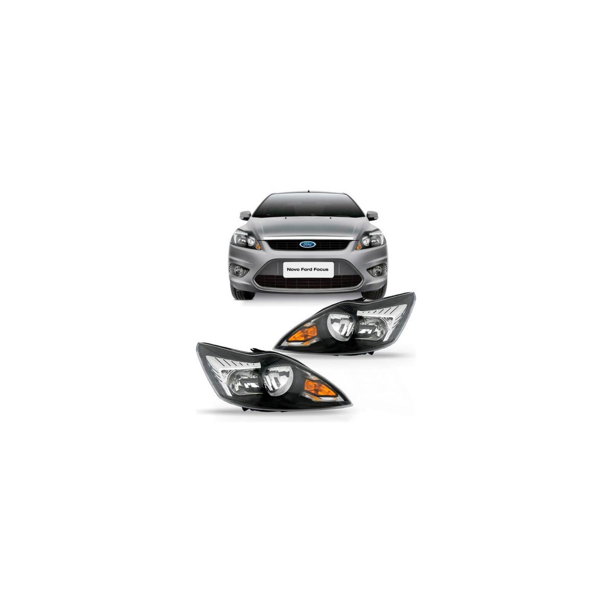 FAROL ESQUERDO FOCUS 2009 A 2013 (RF28495)