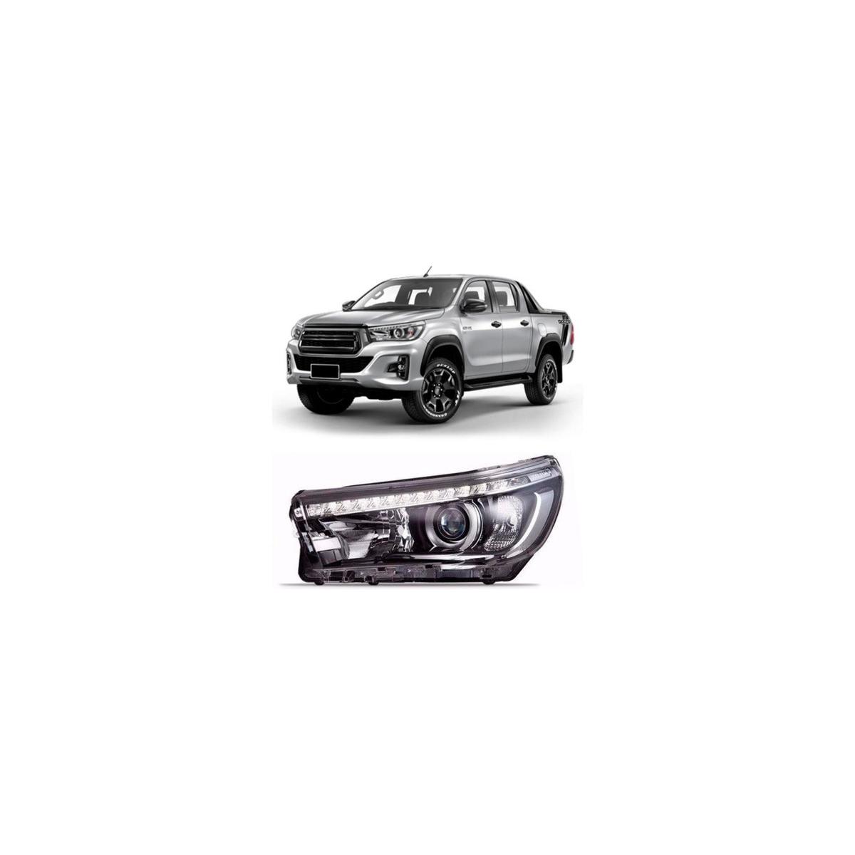 FAROL ESQUERDO HILUX 2016 A 2020 (RF29475)