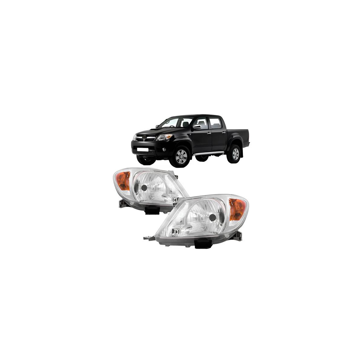 FAROL ESQUERDO HILUX 2005 A 2008 (RF31071)