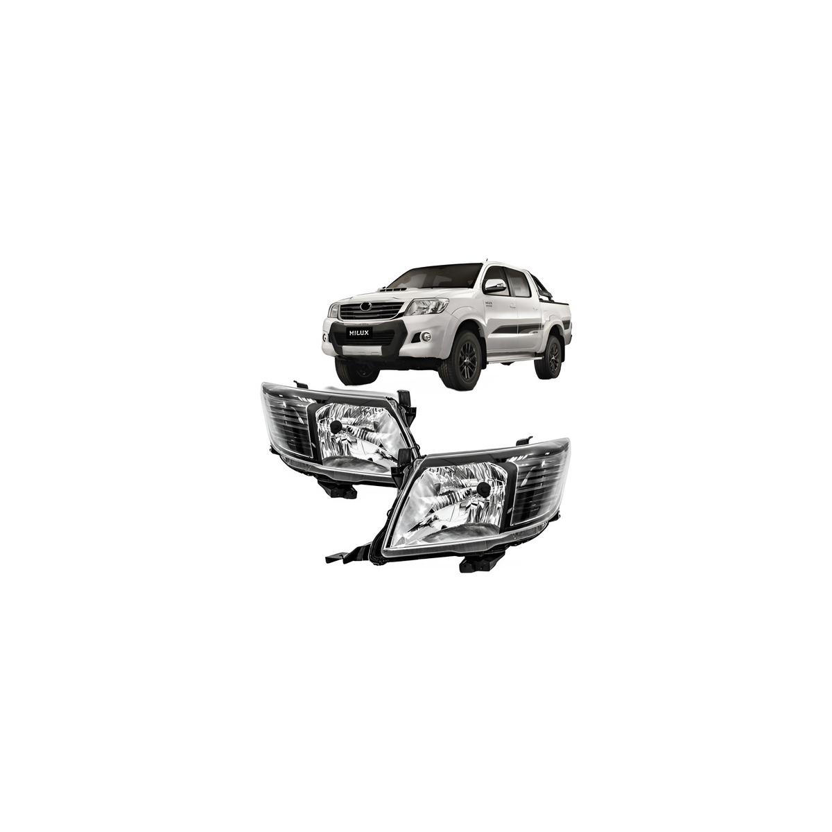 FAROL ESQUERDO HILUX 2012 A 2015 (RF31083)