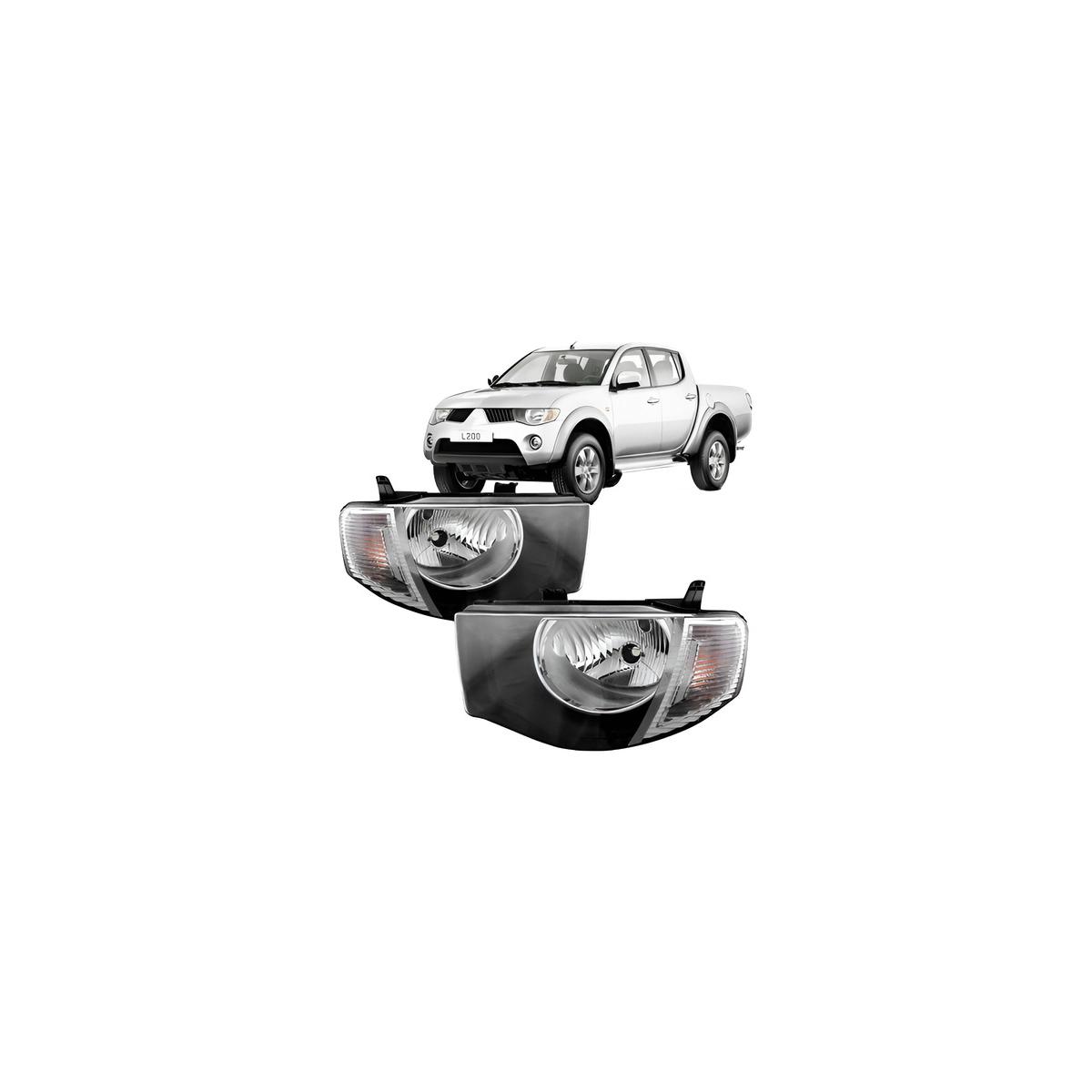 FAROL ESQUERDO L200 TRITON 2007 A 2016 (RF31109)