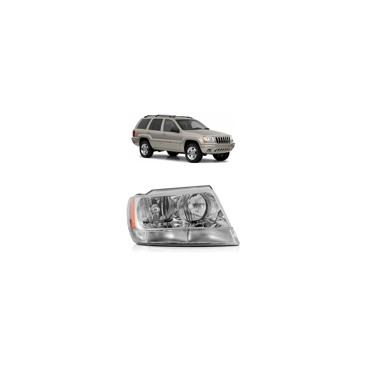 FAROL DIREITO GRAND CHEROKEE 1999 A 2001 (RF31228)