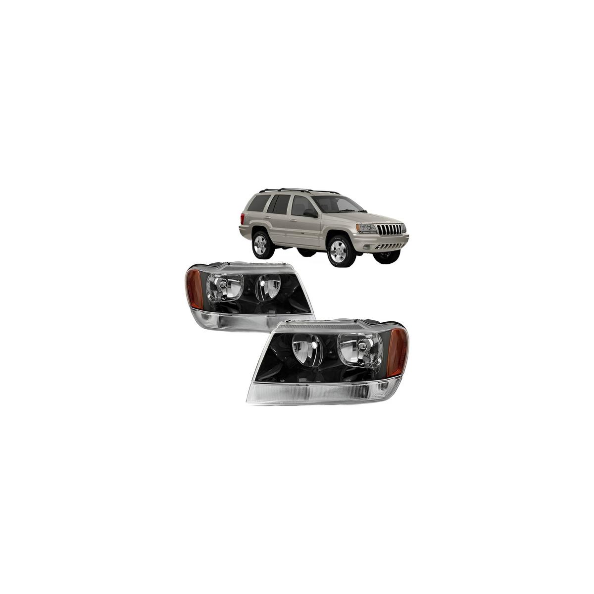 FAROL DIREITO GRAND CHEROKEE 1999 A 2001 (RF31230)