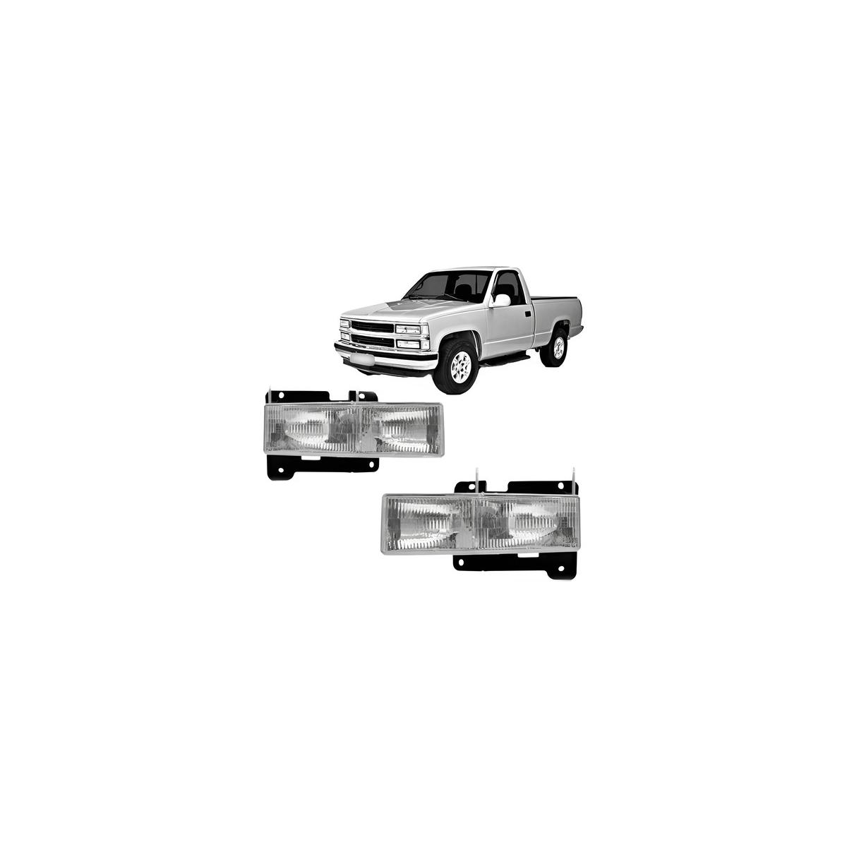 FAROL DIREITO SILVERADO 1993 A 2004 (RF31284)