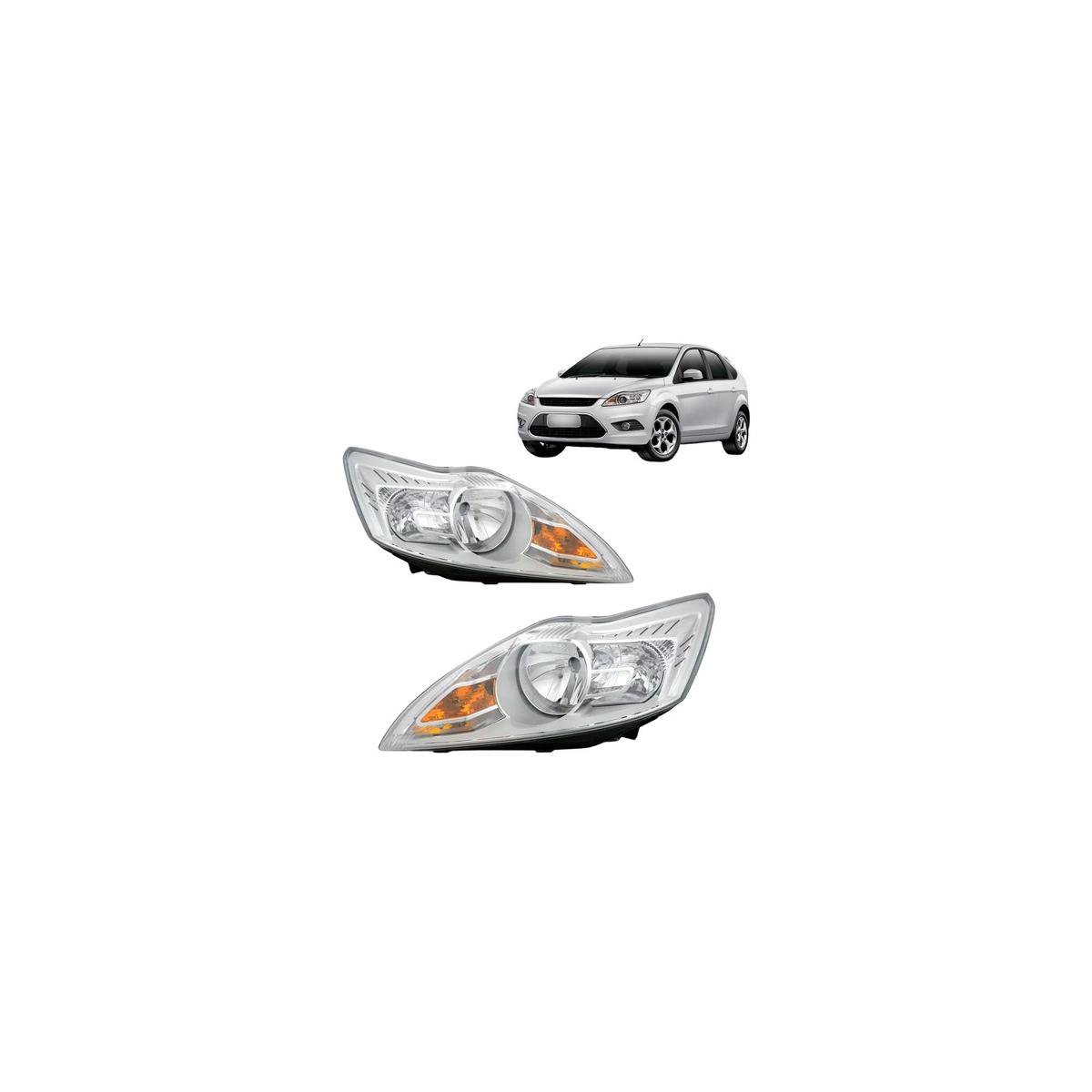 FAROL ESQUERDO FOCUS 2009 A 2013 (RF31337)