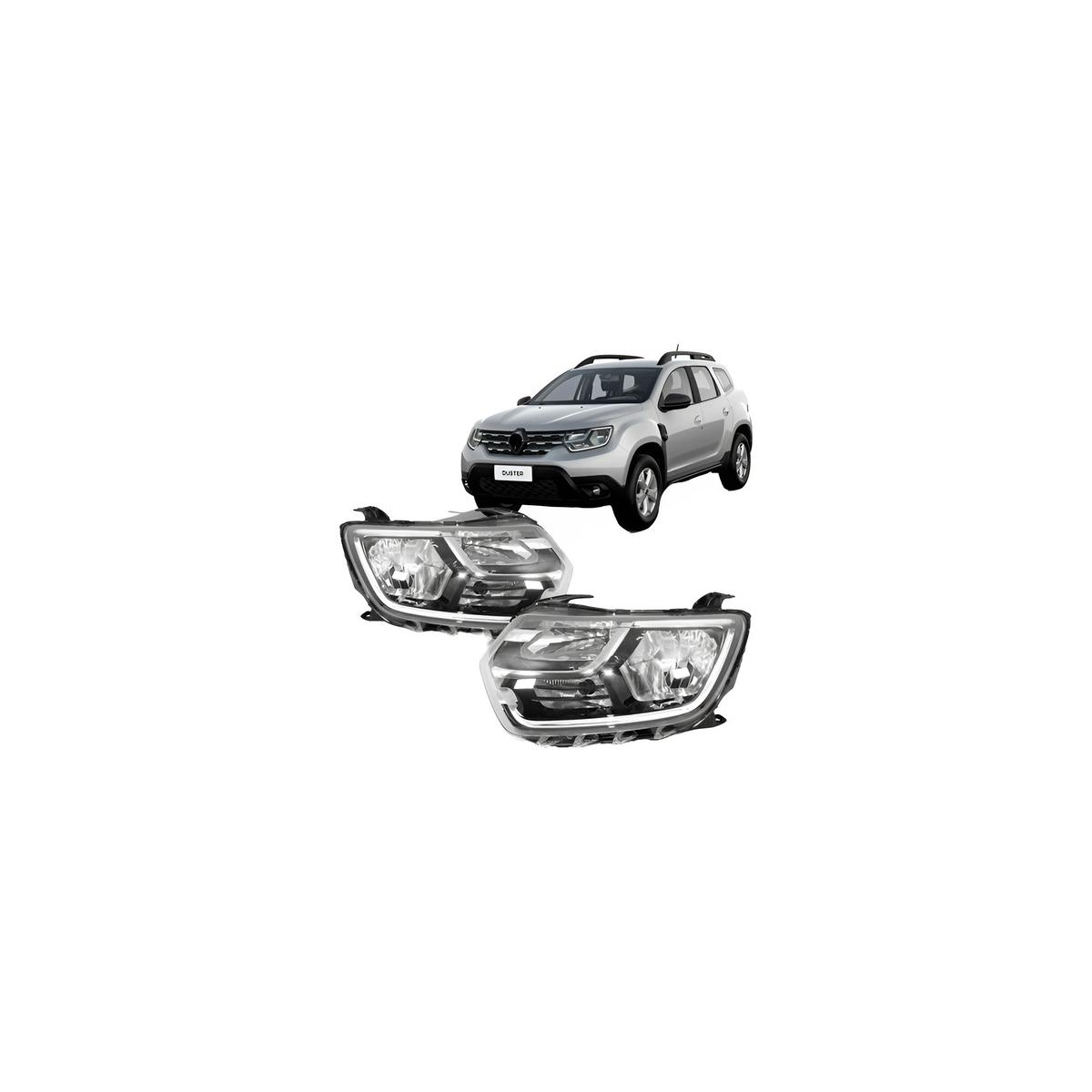 FAROL ESQUERDO DUSTER 2021 A 2025 (RF32011)