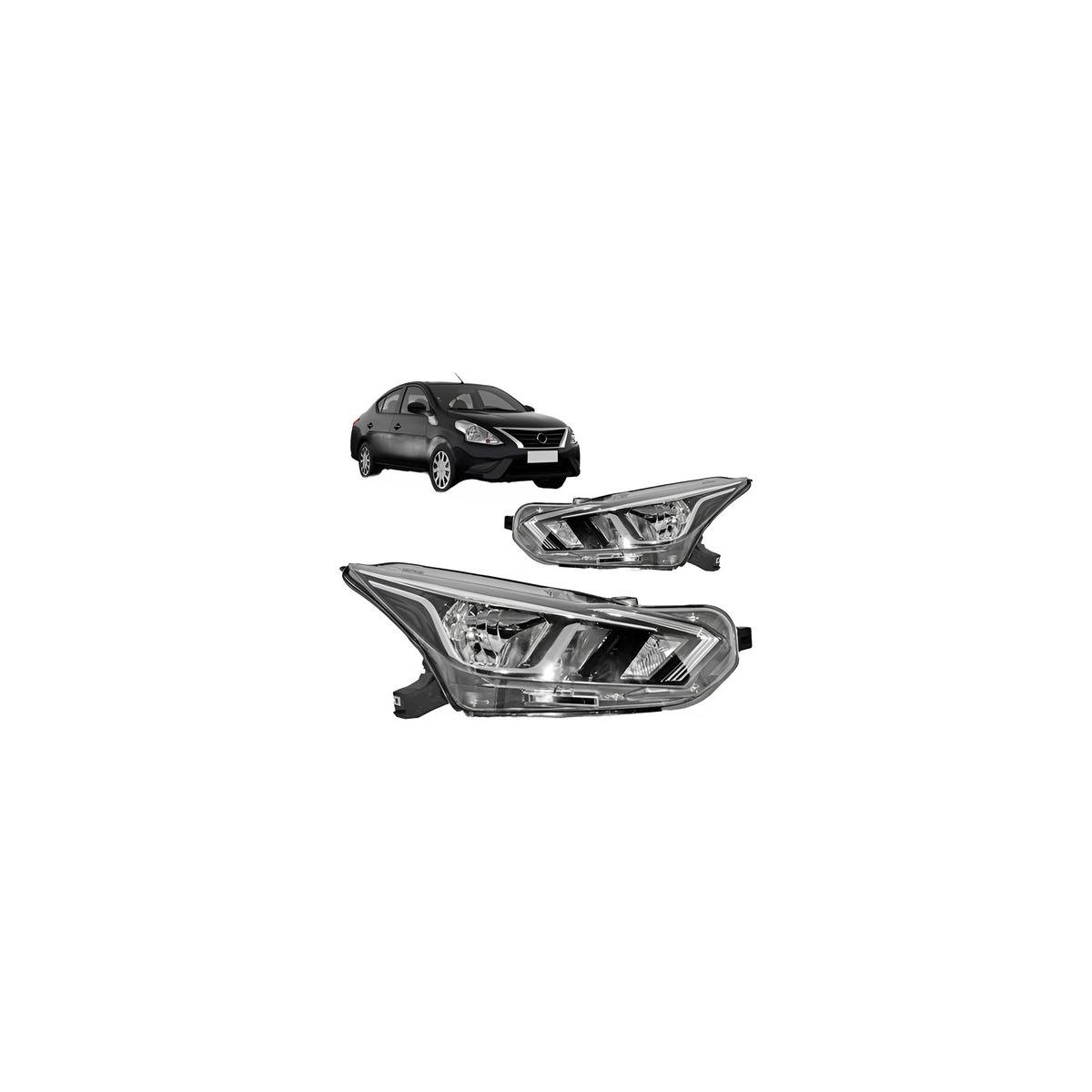 FAROL ESQUERDO VERSA 2020 A 2023 (RF32065)
