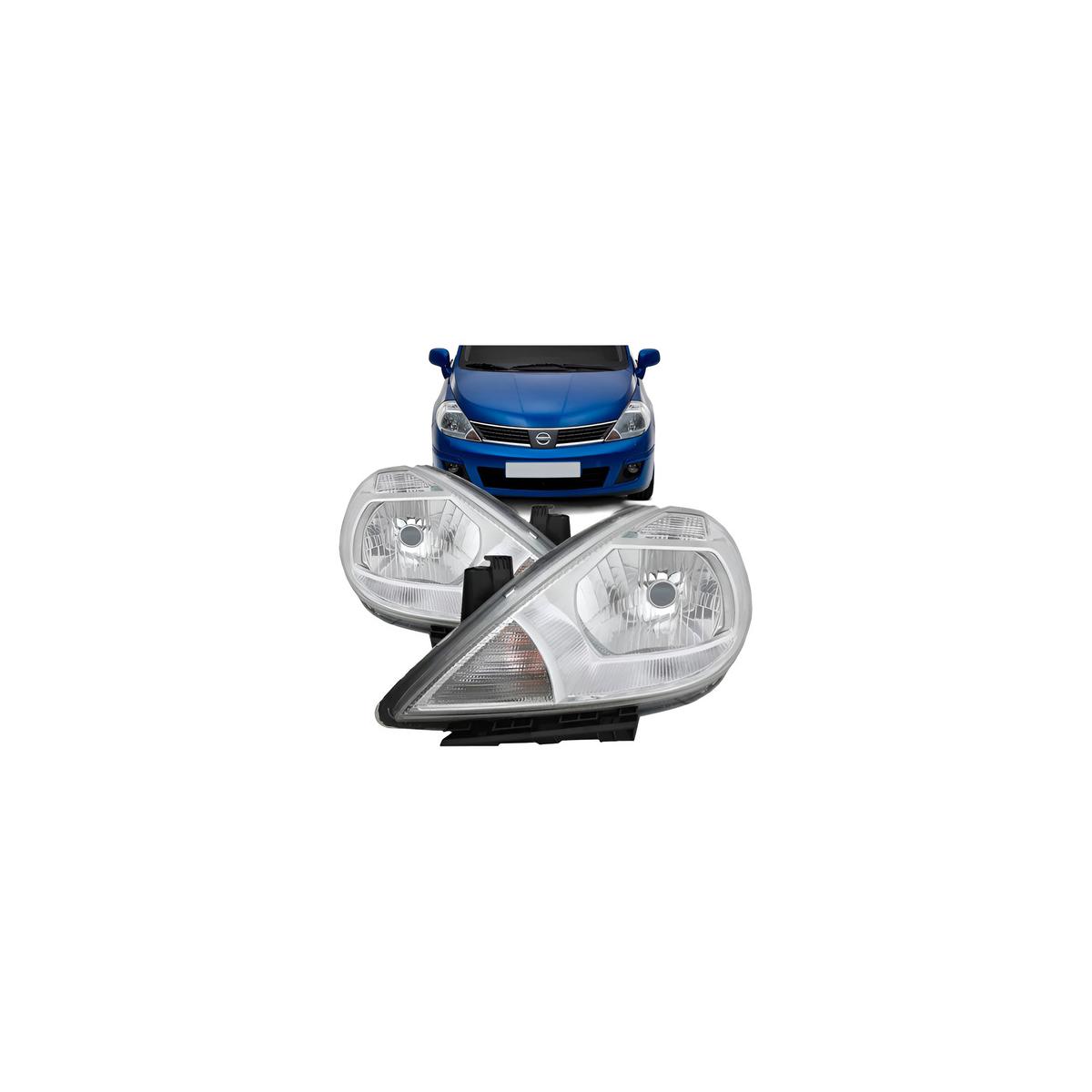 FAROL ESQUERDO TIIDA 2007 A 2013 (RF32627)
