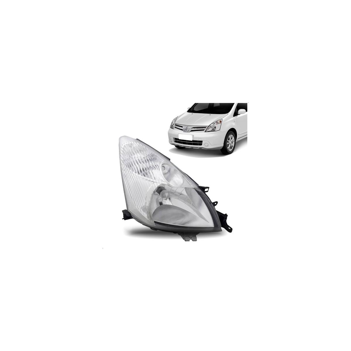 FAROL ESQUERDO LIVINA 2009 A 2014 (RF32993)