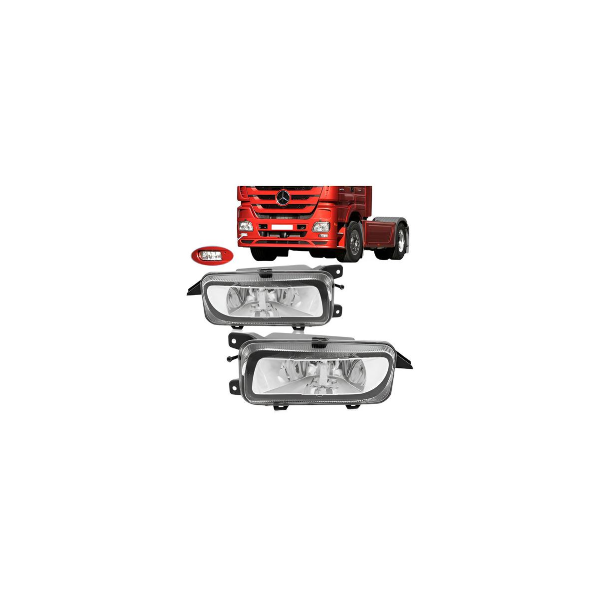 FAROL DE MILHA AUXILIAR DIREITO ACTROS 2009 A 2018 (RF17016)