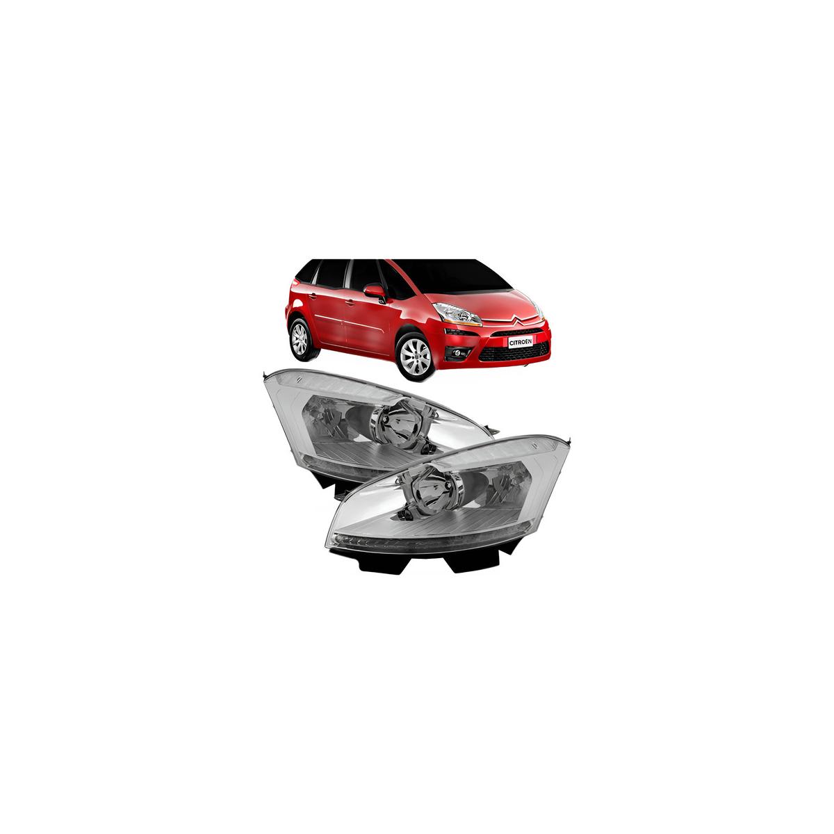 FAROL ELETRICO PISCA CRISTA DIREITO C4 2008 A 2012 (RF17668)