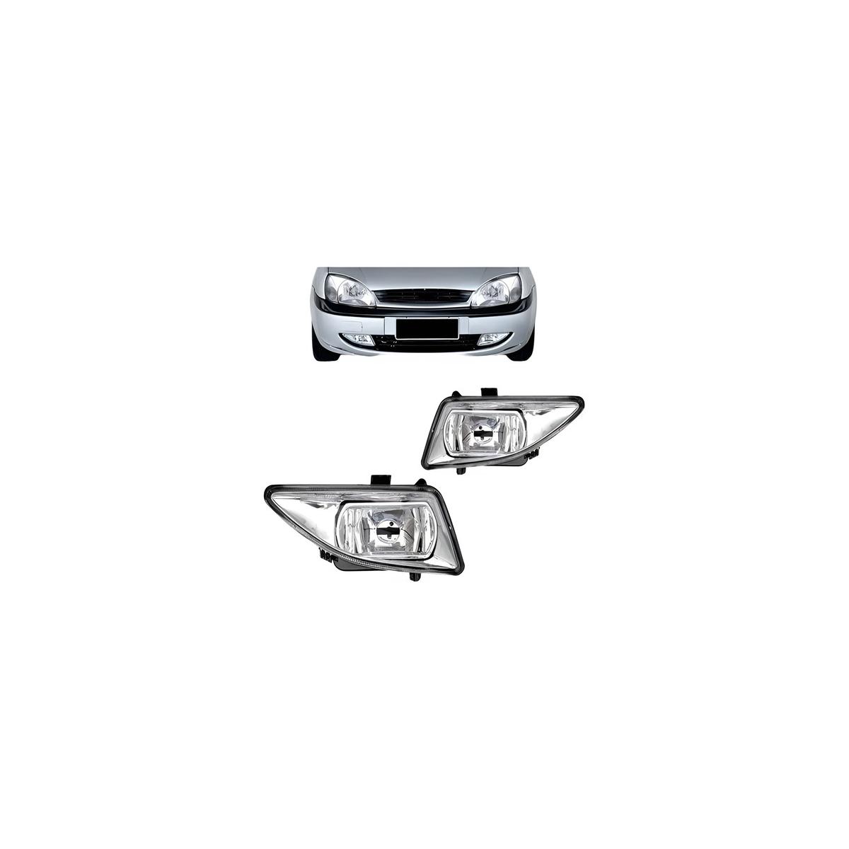 FAROL MILHA AUXILIAR DIREITO FIESTA STREET 2000 A 2002 (RF15098)