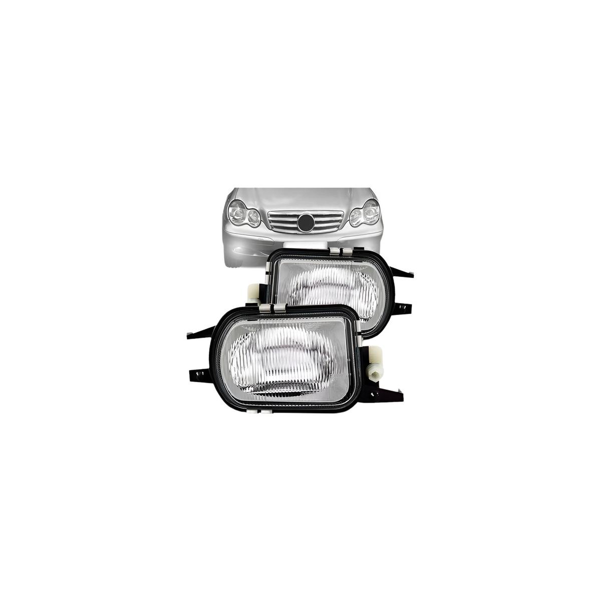 FAROL MILHA AUXILIAR DIREITO C180 2000 A 2002 (RF27024)