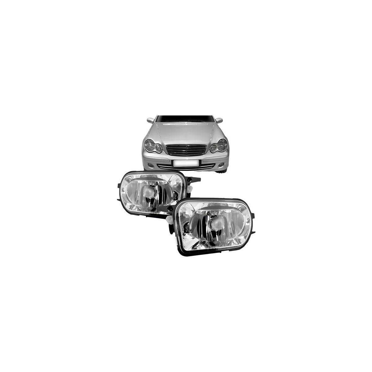 FAROL MILHA AUXILIAR ESQUERDO C180 2004 A 2007 (RF27025)