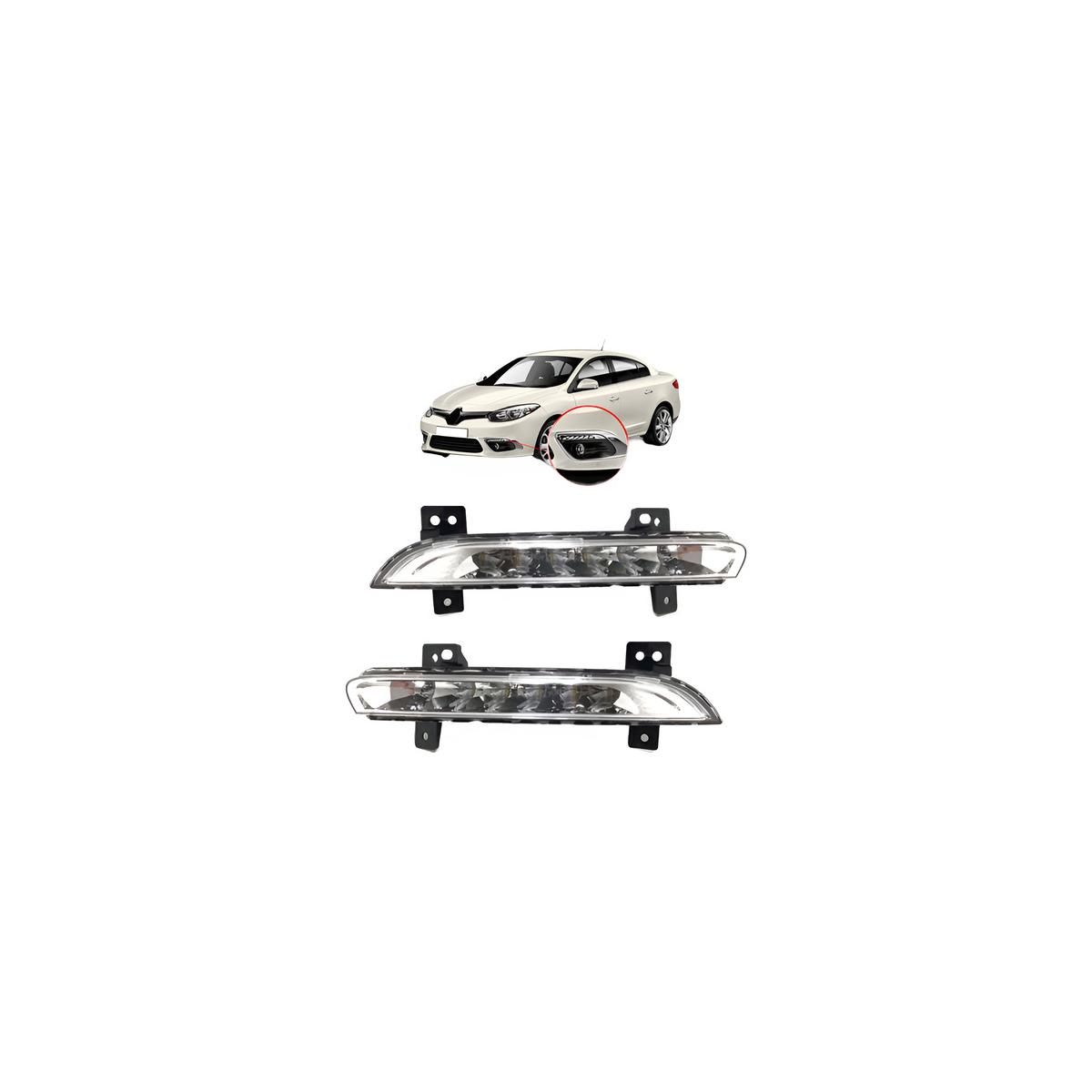FAROL MILHA DAYLIGHT ESQUERDO FLUENCE 2014 A 2018 (RF27989)
