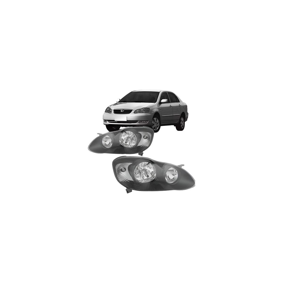 FAROL PRINCIPAL ESQUERDO COROLLA 2004 A 2008 (RF16207)