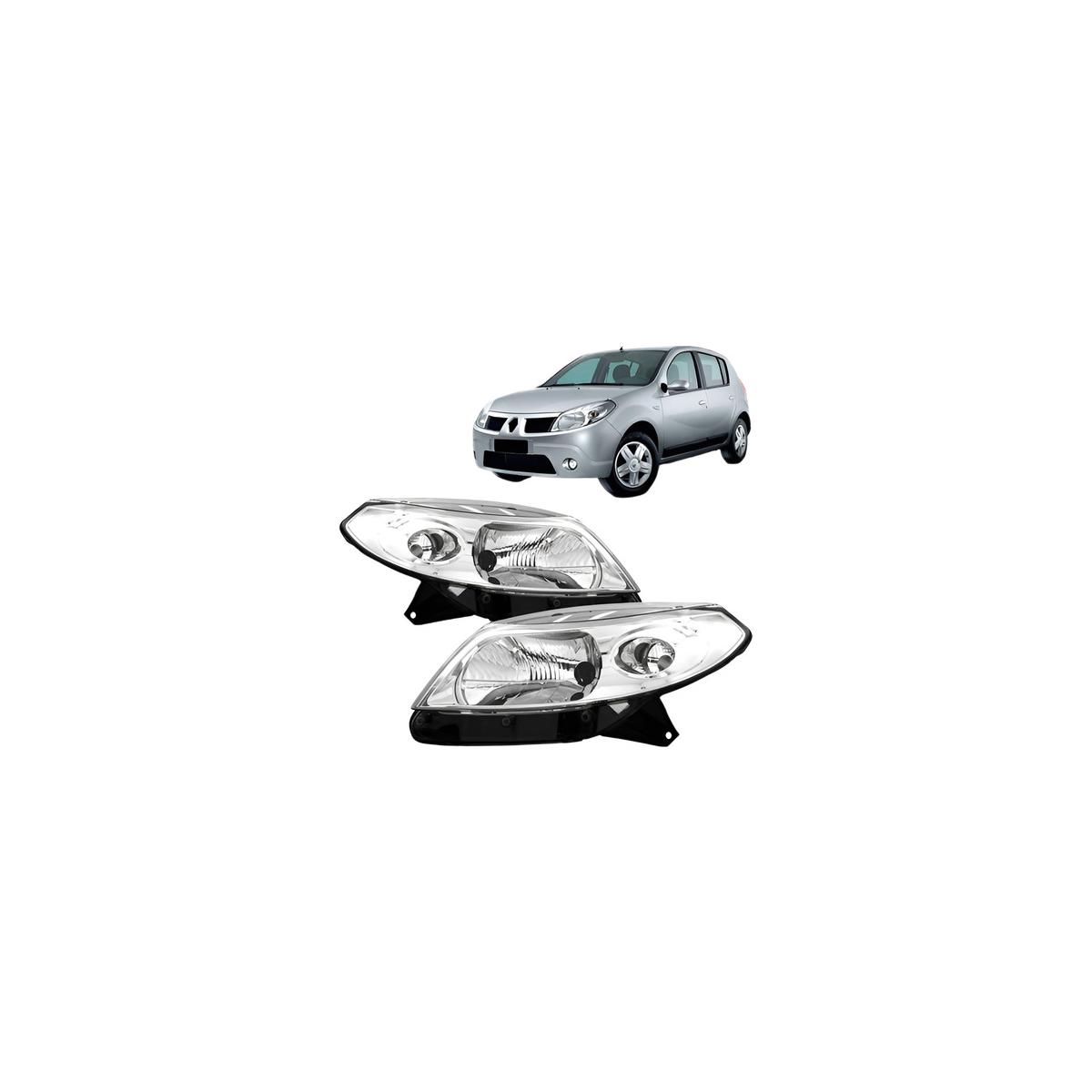 FAROL PRINCIPAL DIREITO SANDERO 2008 A 2011 (RF16214)