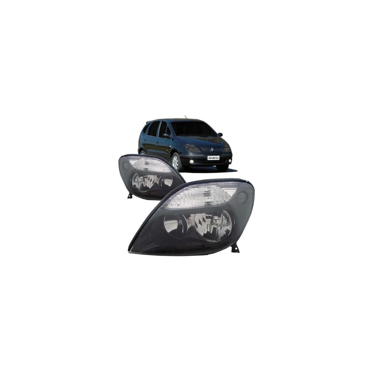 FAROL PRINCIPAL ESQUERDO SCENIC 2001 A 2011 (RF16215)